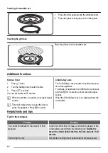 Предварительный просмотр 12 страницы FAURE FSG25249 User Manual