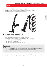 Предварительный просмотр 22 страницы FAURE FV-2651 User Manual