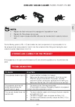 Предварительный просмотр 24 страницы FAURE FV-2651 User Manual