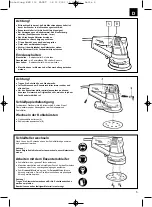 Preview for 5 page of Faust EXS 115 Operating Instructions Manual