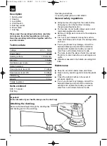 Preview for 6 page of Faust EXS 115 Operating Instructions Manual