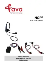 Fava NCP2 Series Instruction Manual preview