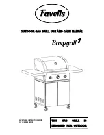 Favells Bronzgrill 1 Use And Care Manual preview