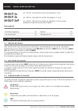 Preview for 12 page of Favero Electronics 292-01 Installation And User Manual