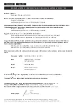 Предварительный просмотр 88 страницы Favero Electronics FA-15 Installation, Usage And Maintenance Manual