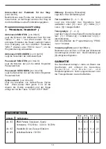 Предварительный просмотр 18 страницы Favero Electronics PS-K User Manual