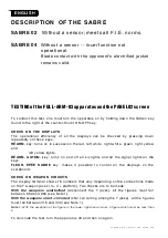 Preview for 3 page of Favero 830 Instruction And Operations