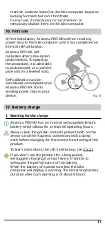 Preview for 17 page of Favero ASSIOMA PRO MX User Manual