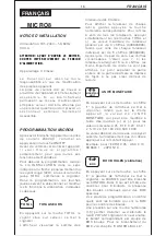 Preview for 16 page of Favero BOX-16B Manual