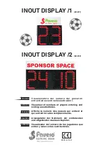 Favero INOUT DISPLAY /1 Manual preview