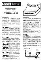 Preview for 4 page of Favero TIMER 3 Installation Manual