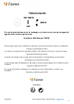 Preview for 9 page of favex 8522056 User Manual