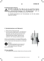 Preview for 15 page of favex profi Assembly And Usage Instructions