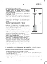 Preview for 29 page of favex profi Assembly And Usage Instructions