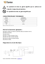 Предварительный просмотр 9 страницы favex ZHQ2096-S Manual