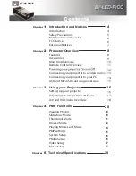 Preview for 3 page of FAVI B1-LED-PICO User Manual