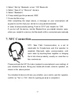 Preview for 8 page of FAVI Boomerang Mini User Manual