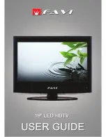 Preview for 1 page of FAVI F19BL-TV User Manual