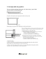 Preview for 3 page of FAVI FAVI’s premium electric projection screen Quick Installation Manual