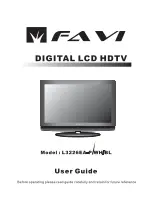 FAVI L3226EA User Manual preview