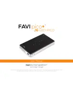 FAVI Pico+ J6-LED-PICO User Manual preview