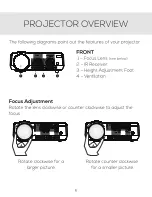 Предварительный просмотр 8 страницы FAVI RioHD-LED-4T User Manual