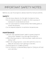 Preview for 5 page of FAVI RioHD-LED-G3 User Manual