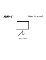 FAVI Tripod Series User Manual preview