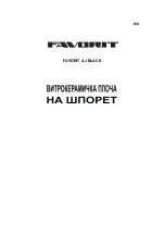 Preview for 61 page of FAVORIT 4-J INOX User Manual