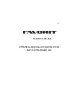 Preview for 85 page of FAVORIT 4-J INOX User Manual