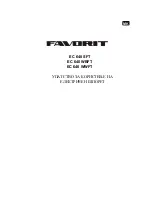 Preview for 24 page of FAVORIT EC 640 SFT Operating And Installation Instructions