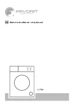 Preview for 109 page of FAVORIT L-7101 User Manual