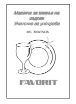 Preview for 1 page of FAVORIT MS 7000/INOX Instruction Manual