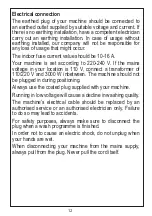 Preview for 86 page of FAVORIT MS 7000/INOX Instruction Manual