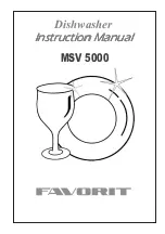 FAVORIT MSV 5000 Instruction Manual preview