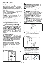 Preview for 10 page of FAVORIT SI60-I14 User Manual