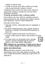 Preview for 47 page of FAVORIT W-7122 BLDC User Manual