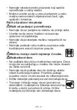 Preview for 49 page of FAVORIT W-7122 BLDC User Manual