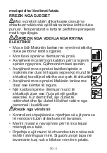 Preview for 124 page of FAVORIT W-7122 BLDC User Manual