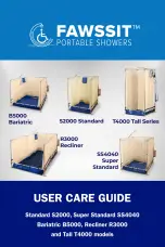 Fawssit T4000 Tall Series User & Care Manual preview