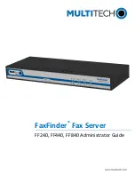 FaxFinder FF240 Administrator'S Manual preview