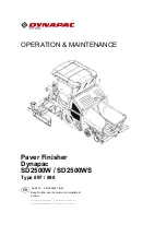 Предварительный просмотр 1 страницы Fayat Group 897 Operation & Maintenance Manual