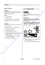 Preview for 25 page of Fayat Group BOMAG BP 20/50 Operating Instructions Manual