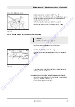 Предварительный просмотр 65 страницы Fayat Group Bomag BPR 70/70 D Operating And Maintenance Instruction Manual