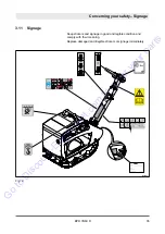 Preview for 35 page of Fayat Group BOMAG BRP 35/60 D Operating Instruction,  Maintenance Instruction