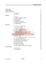 Preview for 5 page of Fayat Group BOMAG BT 60/4 Operating Instructions, Maintenance Instructions