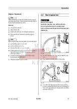 Preview for 25 page of Fayat Group BOMAG BT 60/4 Operating Instructions, Maintenance Instructions