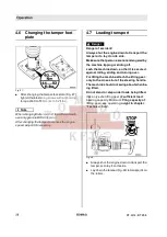 Preview for 28 page of Fayat Group BOMAG BT 60/4 Operating Instructions, Maintenance Instructions