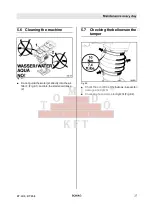 Preview for 37 page of Fayat Group BOMAG BT 60/4 Operating Instructions, Maintenance Instructions