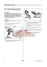 Preview for 38 page of Fayat Group BOMAG BT 60/4 Operating Instructions, Maintenance Instructions